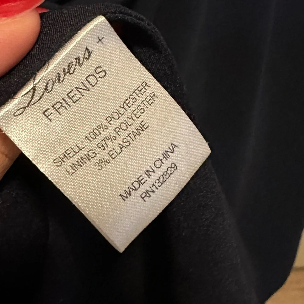 NWOT Lovers and Friends Lucy Navy Dress size XS - Picture 8 of 8